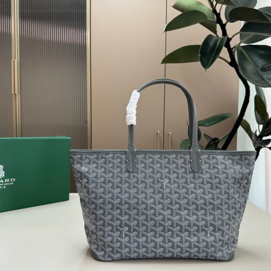 Goyard Saint Louis Pm Weiß Shoppertasche