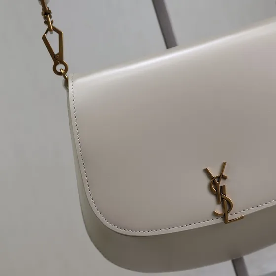 YSL Voltaire Mini Top Handle Bag Putih Top Handle