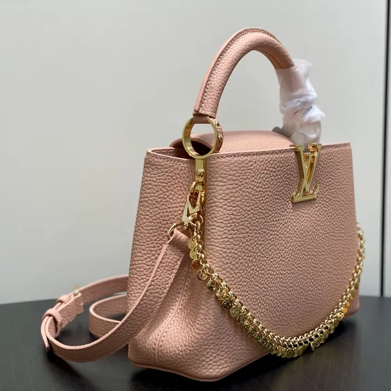 Louis Vuitton Capucines Pink Top Handle