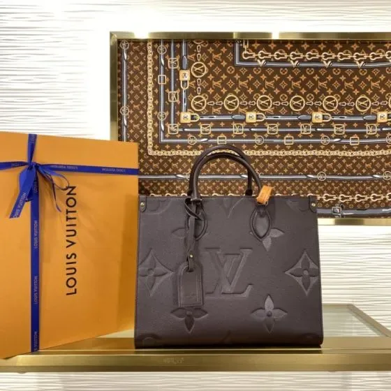 Louis Vuitton Onthego Black Tote Bag