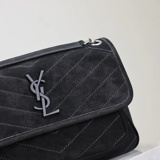 YSL Niki Medium Noir Crossbody