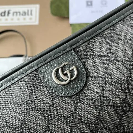 Gucci Ophidia GG Supreme Gray Bolsa de mão