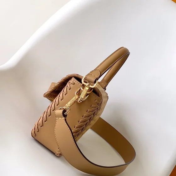 Fendi Baguette Beige Bolso bandolera