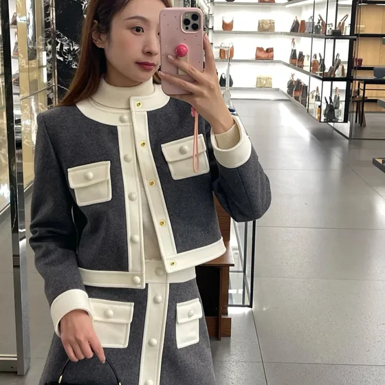Celine Triomphe Noir Sac épaule