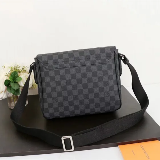 Louis Vuitton District Pm Graphite Gray Crossbody