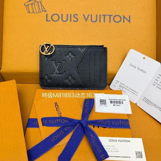 Louis Vuitton M81883 Card Holder สีดำ Card Holder