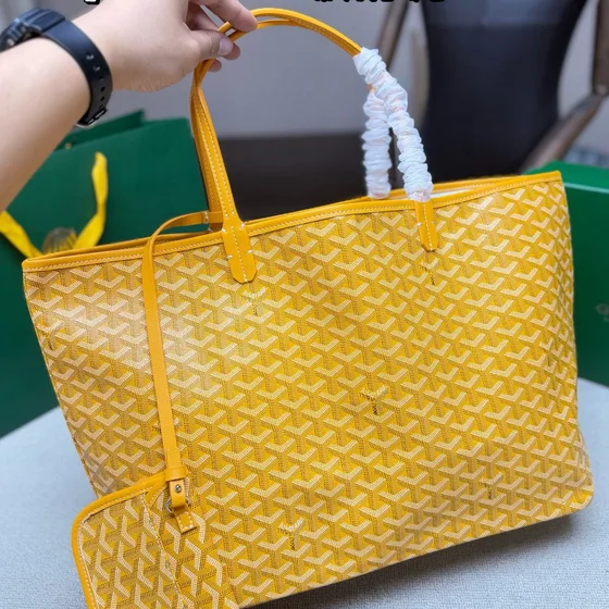 Goyard Saint Louis Amarelo Bolsa tote