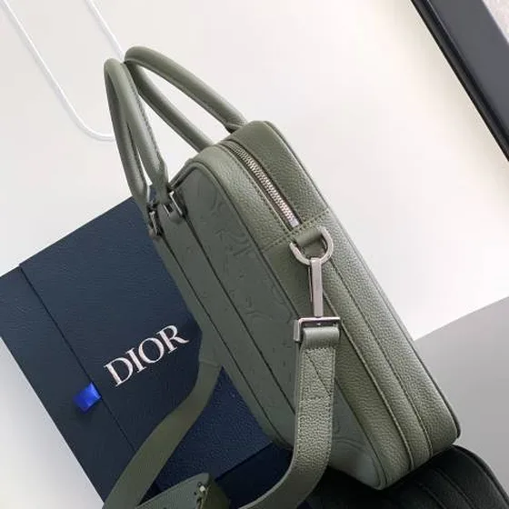 Dior Briefcase Green business