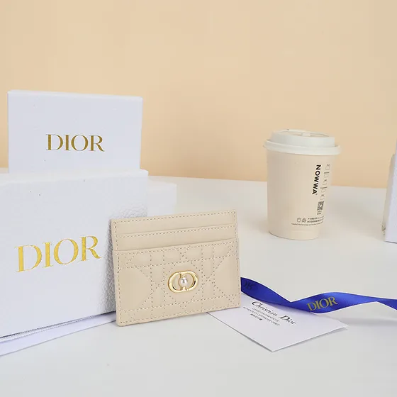 Dior Jolie Card Holder Beige Card Holder