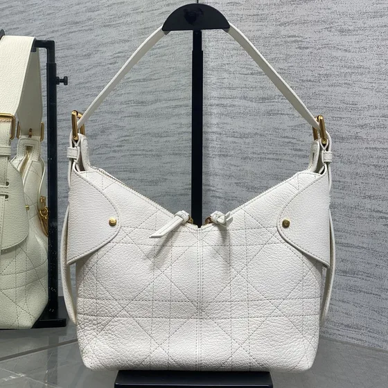 Dior Diorstar Hobo Bag Hvid Hobo