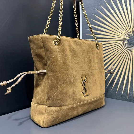 YSL Jamie Shopping Shoppertasketur Caramel Brun Shoppertasketur
