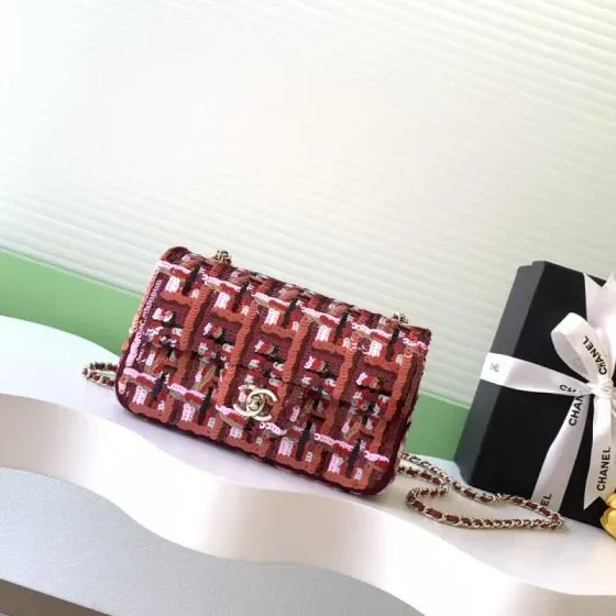 Chanel Classic Flap Burgundy Flap Bag