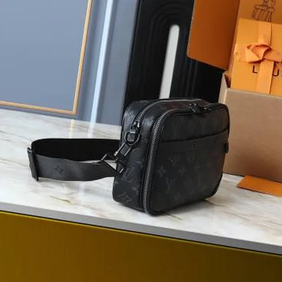 Louis Vuitton Camera bag Monogram Eclipse Black crossbody