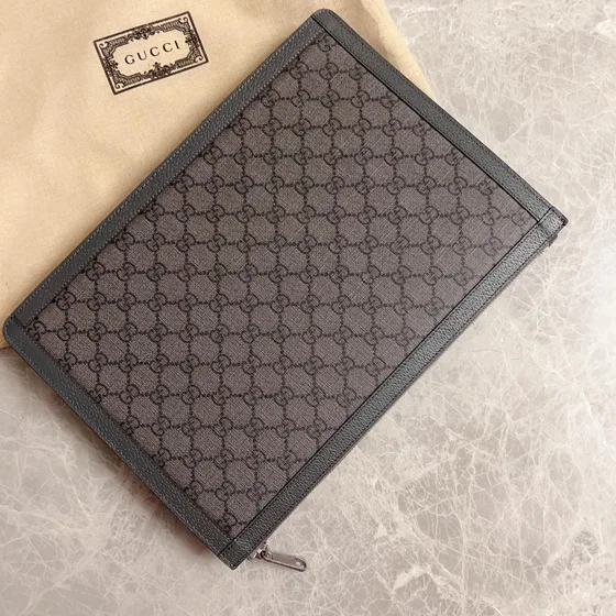 Gucci Ophidia Gg Etui Grå Clutch