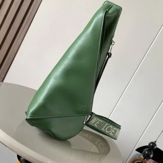 Loewe Anton Sling Green Belt Bag