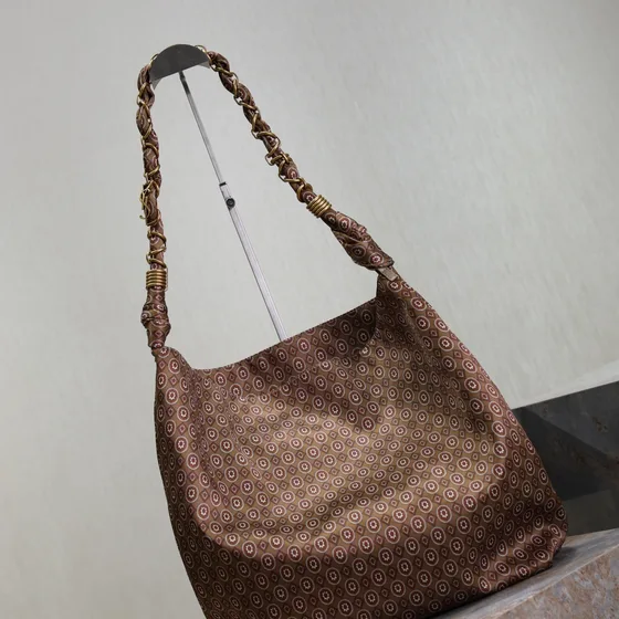 YSL Brown Hobo
