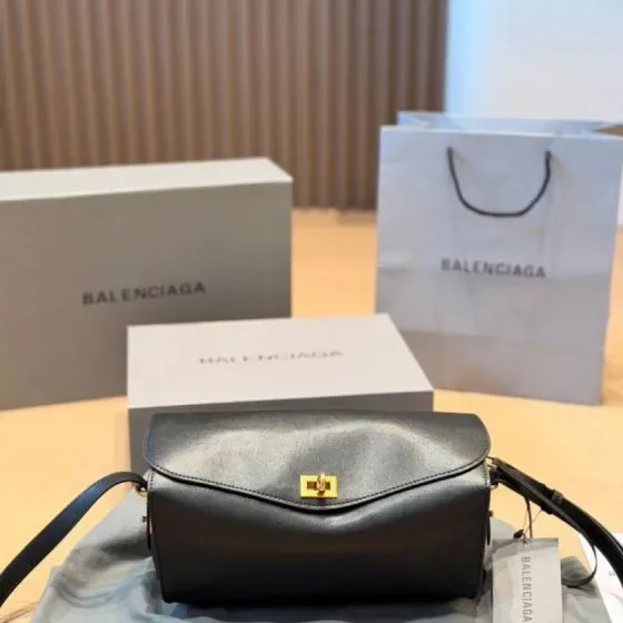 Balenciaga Rodeo Messenger Bag Black Crossbody