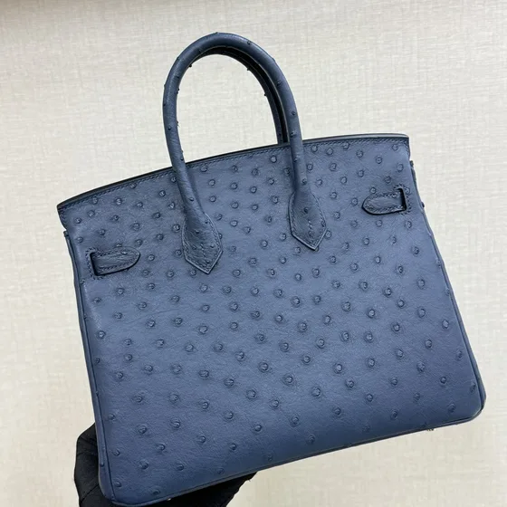 Hermes Birkin Dark Blue Top Handle