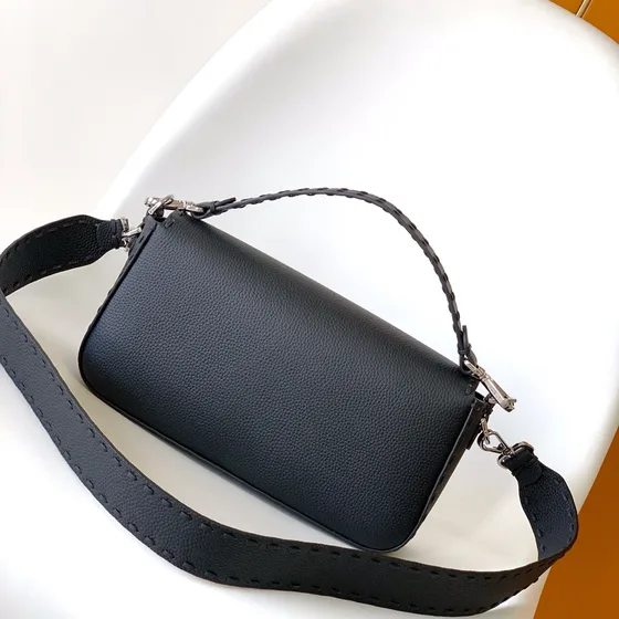 Fendi Baguette Black Shoulder Bag