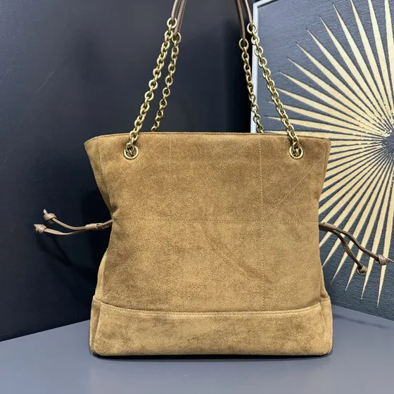YSL Jamie Shopping Shoppertasketur Caramel Brun Shoppertasketur