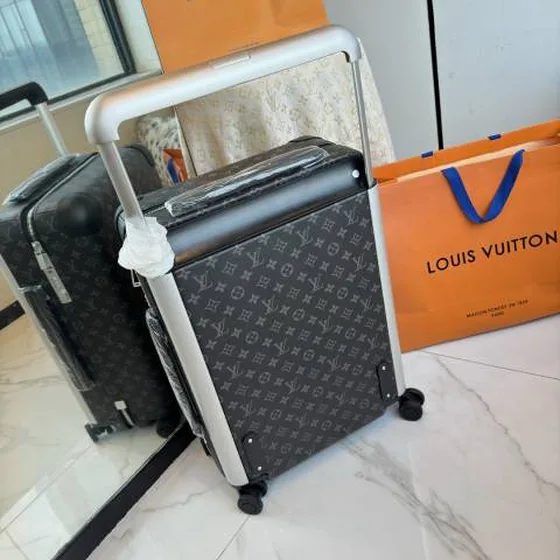 Louis Vuitton suitcase Black Monogram travel