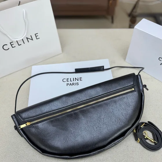 Celine Triomphe Black Crossbody