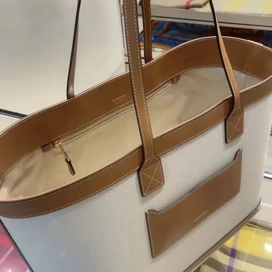 Burberry Bar Tote Белый Сумка-шоппер