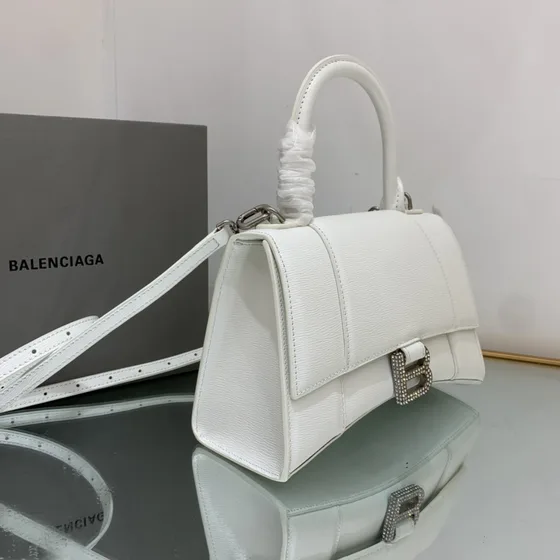 Balenciaga Hourglass Bianco Manico