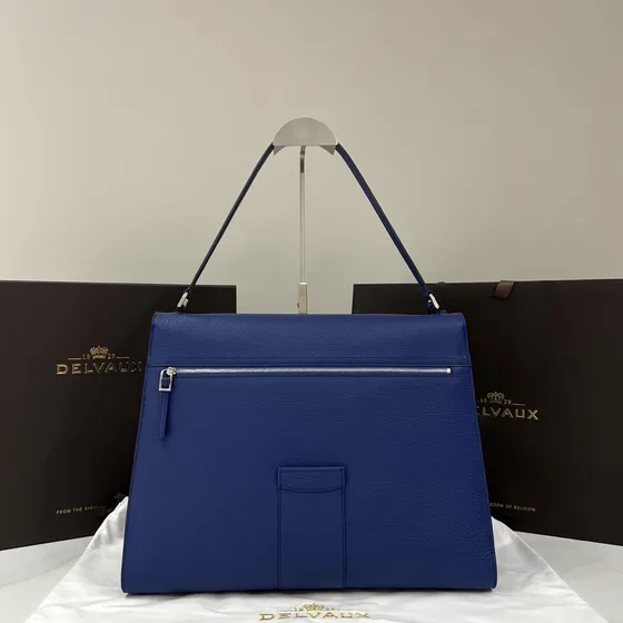 Delvaux Brillant Blue Shoulder Bag