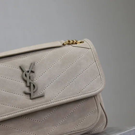YSL Niki Light Gray Bolso bandolera
