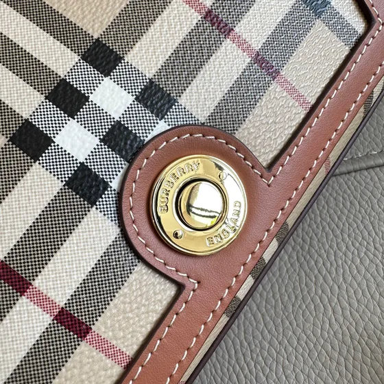 Burberry Vintage Check Crossbody tas Beige/Bruin Crossbody