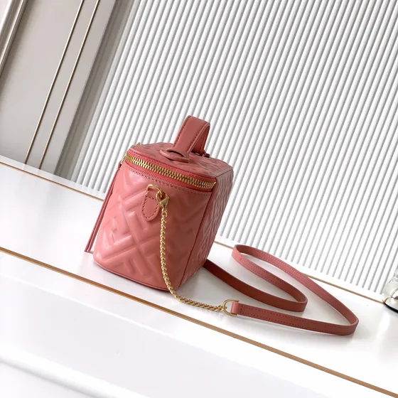 Fendi Vanity Case Crossbody-Tasche Rosa Crossbody