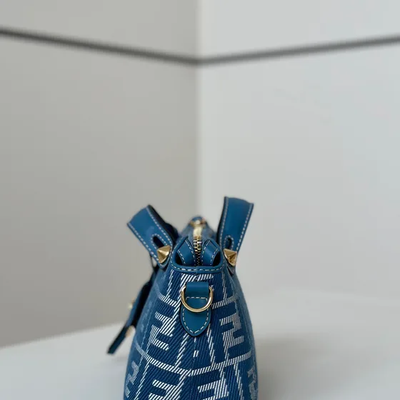 Fendi By The Way Mini Light Blue Top Handle