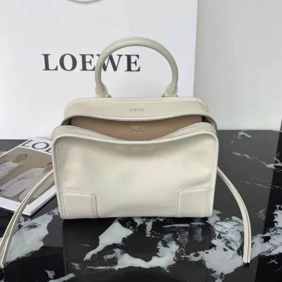 Loewe Amazona Off White Top Handle