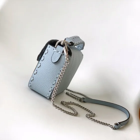 Fendi Baguette Light Bleu Sac épaule