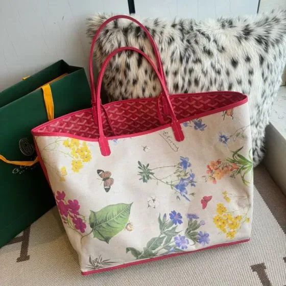 Goyard Saint Louis Multicolor Tote Bag