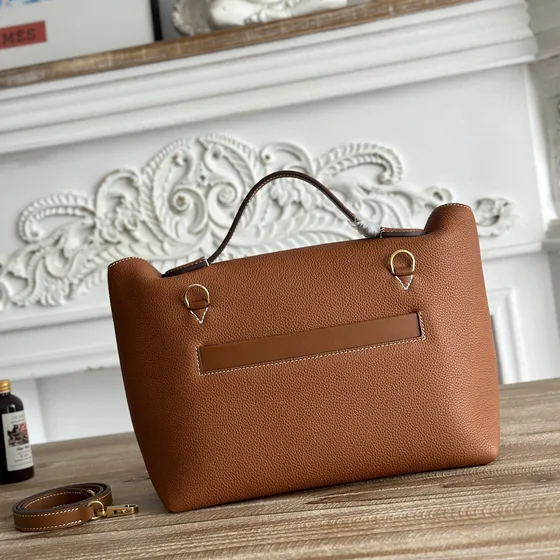 Hermes 24/24 Marrom Alça superior