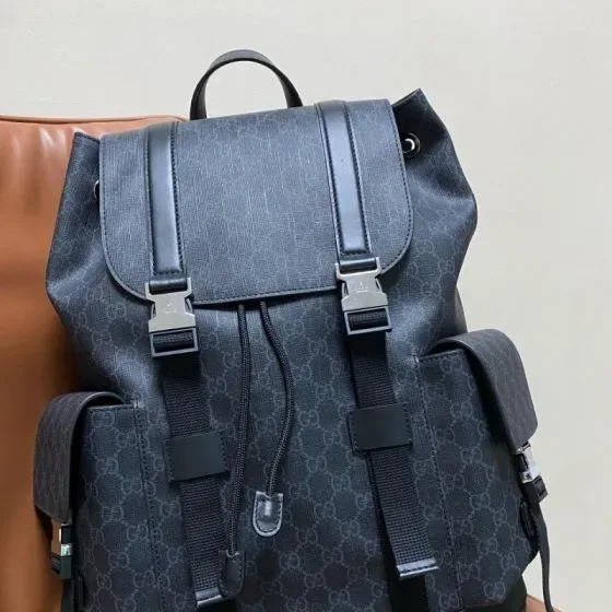 Gucci Gg Backpack Black Backpack