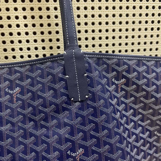 Goyard Saint Louis Gm كحلي أزرق Tote Bag