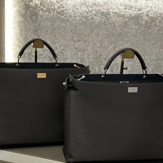 Fendi Peekaboo Preto 41 13 29cm business