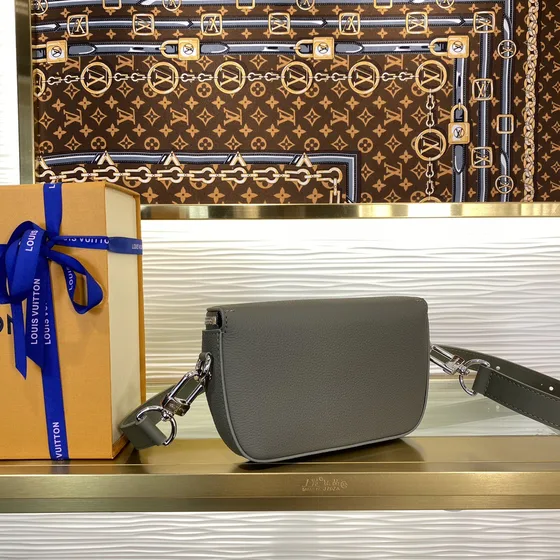 Louis Vuitton Fastline Messenger Gray Crossbody