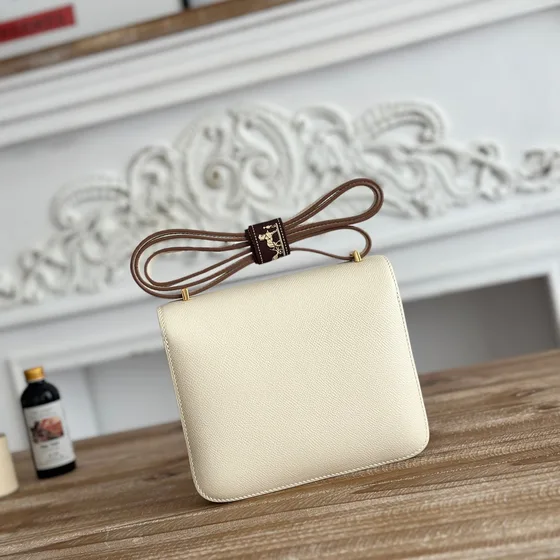 Hermes Constance Crème Blanc Crossbody