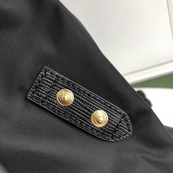 Burberry The Medium Rucksack In Technical Nylon And Leder Zwart Rugzak