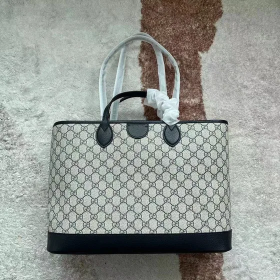 Gucci Ophidia Gg Shoppertasche Beige/Schwarz Shoppertasche
