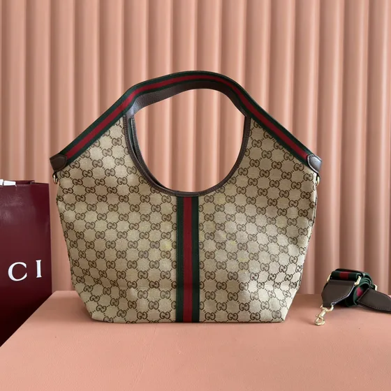 Gucci Ophidia Gg Large Hobo Bag Bege Hobo