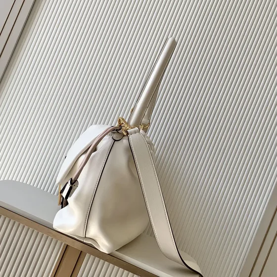Fendi Mamma Baguette White Shoulder Bag