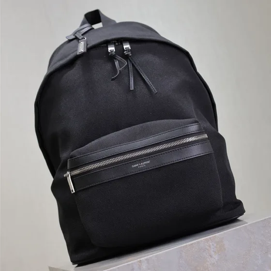 YSL City Backpack Black Backpack