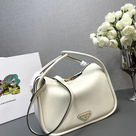 Prada White Hobo