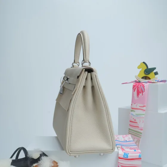 Hermes Kelly Craie Alça superior