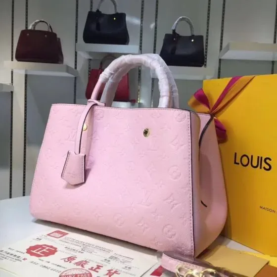 Louis Vuitton Montaigne Rosa Alça superior